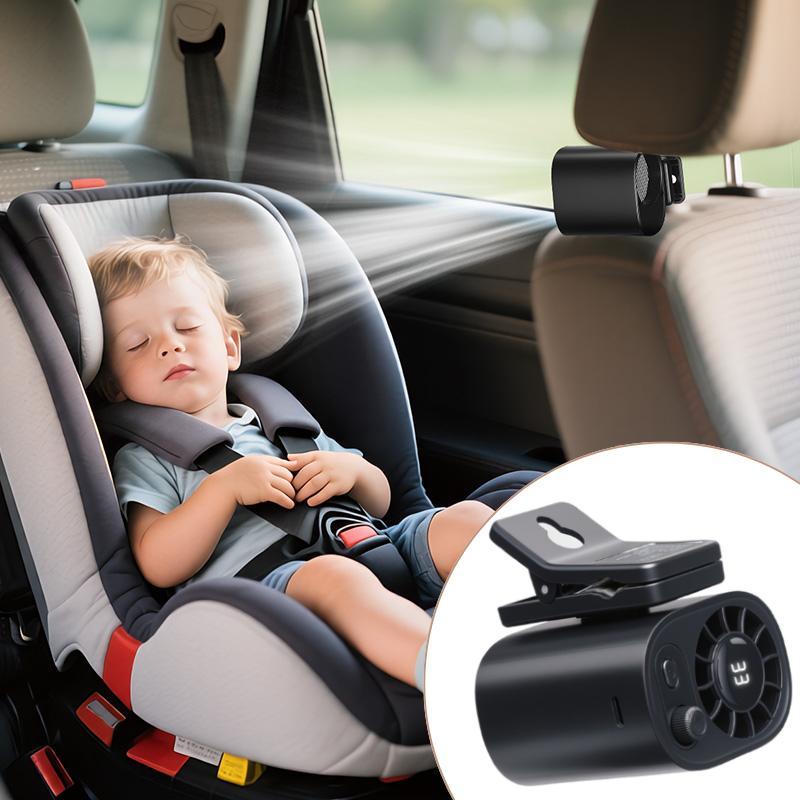 2026 Clip-On Vehicle Fan, Car Accessories, Vehicle Accessories, 360°